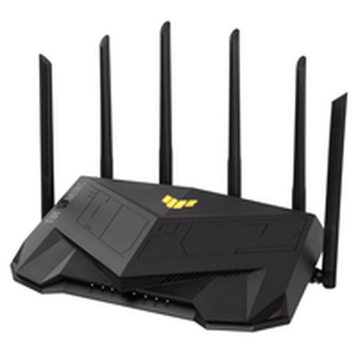 ASUS TUF Gaming AX6000 (TUF-AX6000) Router Wi-Fi 6 AX6000 Doble Banda con 2.5G Ethernet y 5 Puertos LAN Negro 0 ASUS TUF Gaming AX6000 (TUF-AX6000) Router Wi-Fi 6 AX6000 Doble Banda con 2.5G Ethernet y 5 Puertos LAN Negro 0