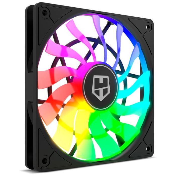 Nox Ventilador NXHUMMERSLIMFAN 12cm ARGB Slim - Refrigeración Silenciosa y Diseño Ultra Fino con 13 Aspas Curvas y Rodamiento Hidráulico para PC 2 Nox Ventilador NXHUMMERSLIMFAN 12cm ARGB Slim - Refrigeración Silenciosa y Diseño Ultra Fino con 13 Aspas Curvas y Rodamiento Hidráulico para PC 2