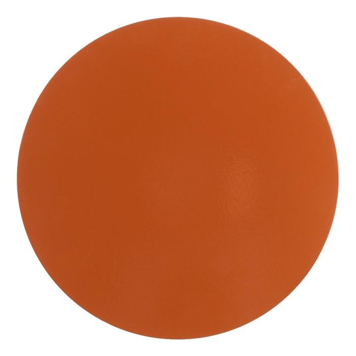 Mesa Auxiliar Terracota Metal Decoración 38 X 38 X 47 cm