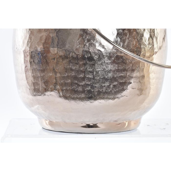 DKD Home Decor Portavela Árabe Cobre Dorado de Aluminio Troquelado 21x21x21 cm Colección Zaatar (Juego 2 Unidades) 1