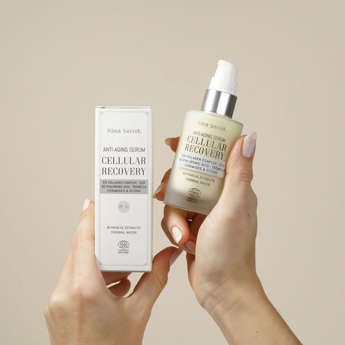 Alma Secret CELLULAR RECOVERY Sérum Antiedad 50 ml Tratamiento Facial Reafirmante Rehidratante 1
