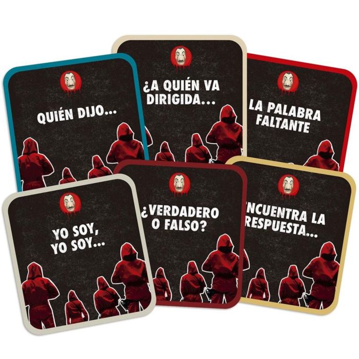 Larose Industries LCC La Casa de Papel: El Gran Quiz Juego de Mesa de Preguntas para Fans de la Serie 1 Larose Industries LCC La Casa de Papel: El Gran Quiz Juego de Mesa de Preguntas para Fans de la Serie 1