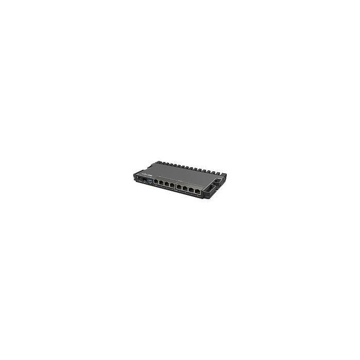 MikroTik A new version of our popular heavy-duty RB5009 router with PoE-in and PoE-out on all ports. Perfect for small and medium ISPs. 2.5 Gigabit Ethernet & 10 Gigabit SFP+, numerous powering options. 2 MikroTik A new version of our popular heavy-duty RB5009 router with PoE-in and PoE-out on all ports. Perfect for small and medium ISPs. 2.5 Gigabit Ethernet & 10 Gigabit SFP+, numerous powering options. 2