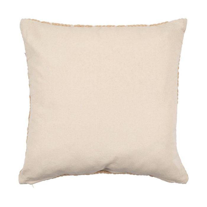 Cojín Blanco/Beige Algodón Decoración 45 X 45 cm