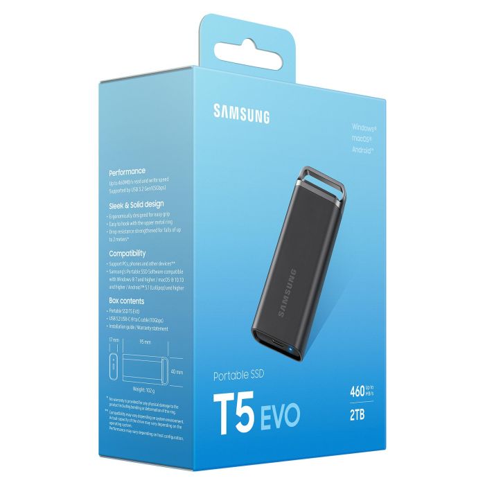 Samsung MU-PH2T0S SSD Portátil 2TB USB 3.2 Gen1 Negro 2