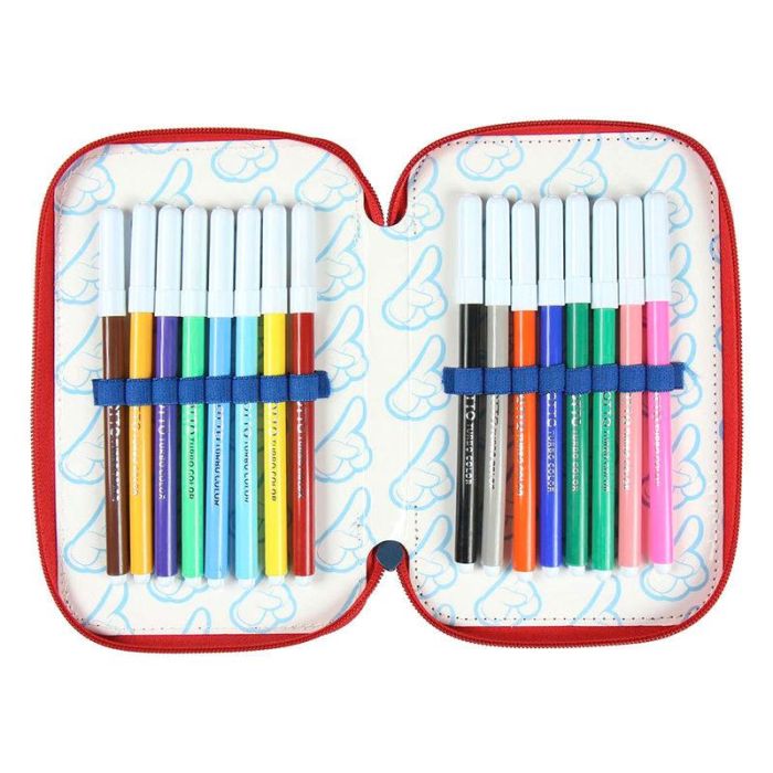Plumier Triple Giotto Mickey Mouse (43 pcs) Azul 1 Plumier Triple Giotto Mickey Mouse (43 pcs) Azul 1