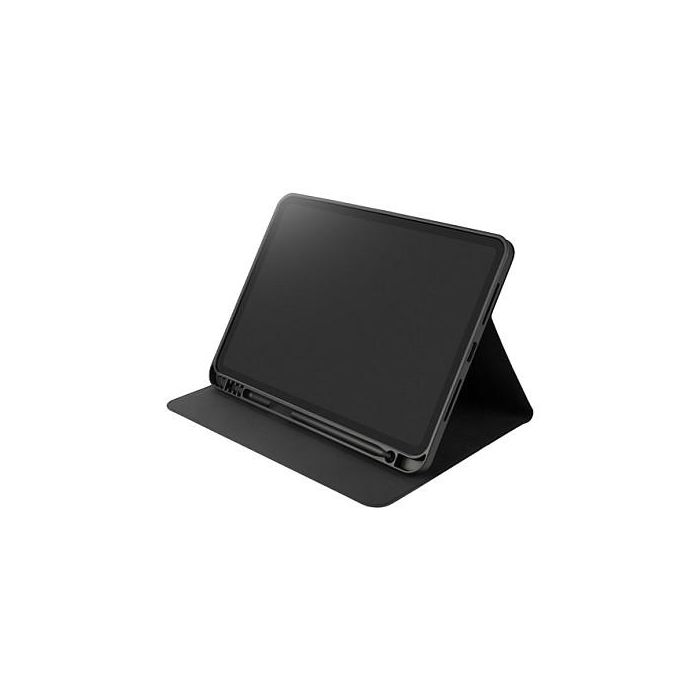 Tucano IPDP11M4UPP-BK Funda Folio para iPad Pro 11 (2024) M4 - Negro, Hecha de Plástico PU, Resistente a Rayones con Modo Espera