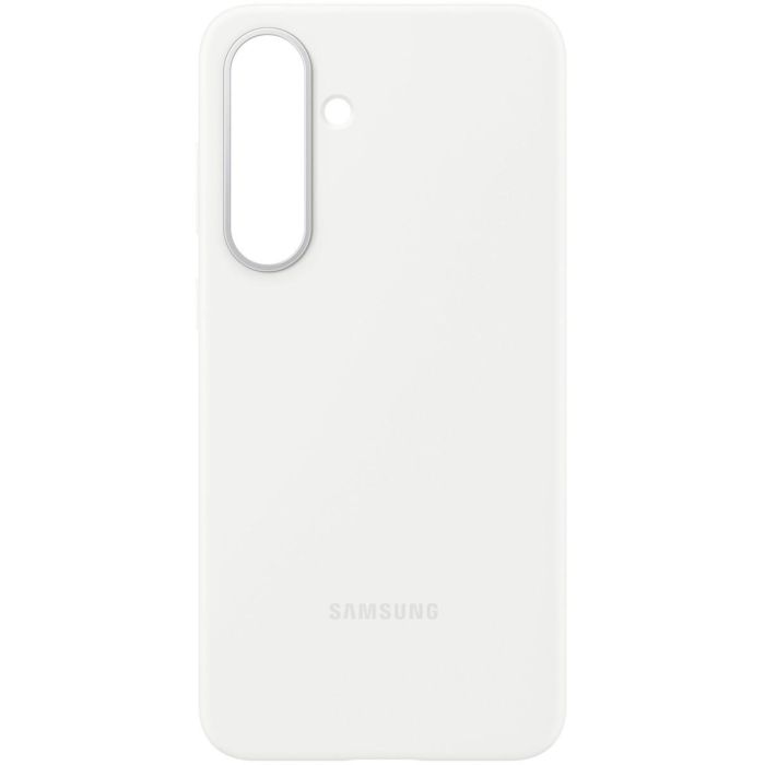 Samsung Funda de Silicona para Galaxy S25 FE, Resistente a Impactos, Fabricada con Materiales Reciclados, Color Blanco 3