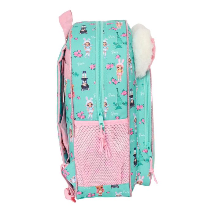 Mochila Escolar Na!Na!Na! Surprise Bunny Rosa Turquesa 32 x 38 x 12 cm 1 Mochila Escolar Na!Na!Na! Surprise Bunny Rosa Turquesa 32 x 38 x 12 cm 1