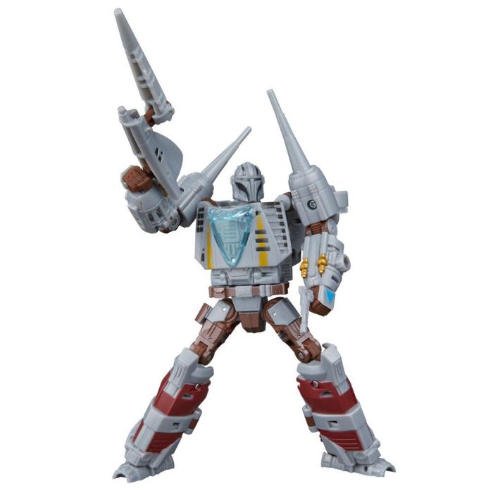 Hasbro Transformers Star Wars: The Mandalorian Figura Convertible Caza Estelar N-1 de 19 cm. Juguete Coleccionable que se Transforma de Personaje a Nave con Efectos de Combate 4 Hasbro Transformers Star Wars: The Mandalorian Figura Convertible Caza Estelar N-1 de 19 cm. Juguete Coleccionable que se Transforma de Personaje a Nave con Efectos de Combate 4