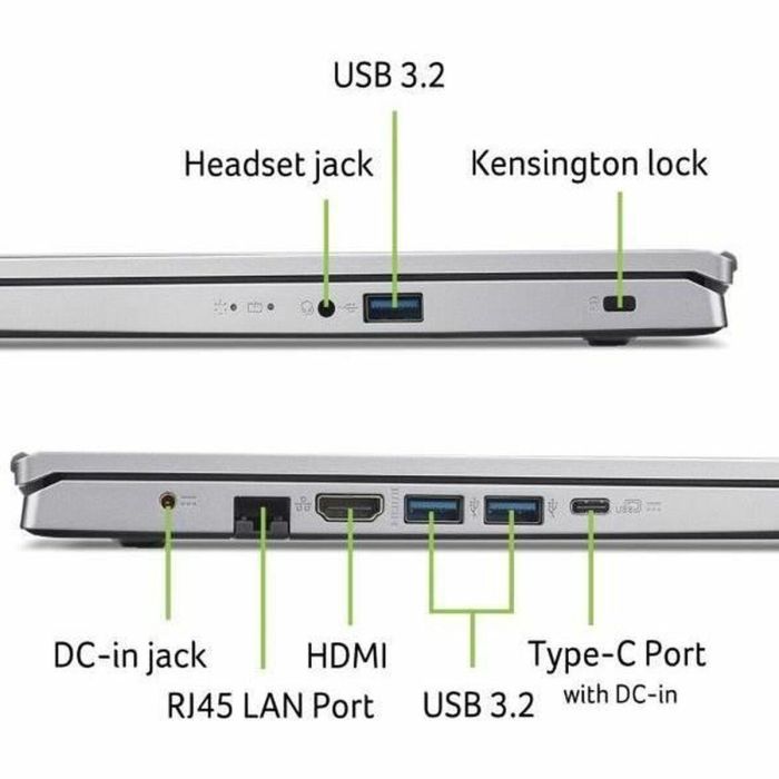 Portátil ACER - Aspire AG15-42P-R9T6 - Sin Windows - 15.6'' FHD - Ryzen 7-5825U - 32 GB de RAM - 1 TB de almacenamiento - AMD Radeon - AZERTY 1 Portátil ACER - Aspire AG15-42P-R9T6 - Sin Windows - 15.6'' FHD - Ryzen 7-5825U - 32 GB de RAM - 1 TB de almacenamiento - AMD Radeon - AZERTY 1
