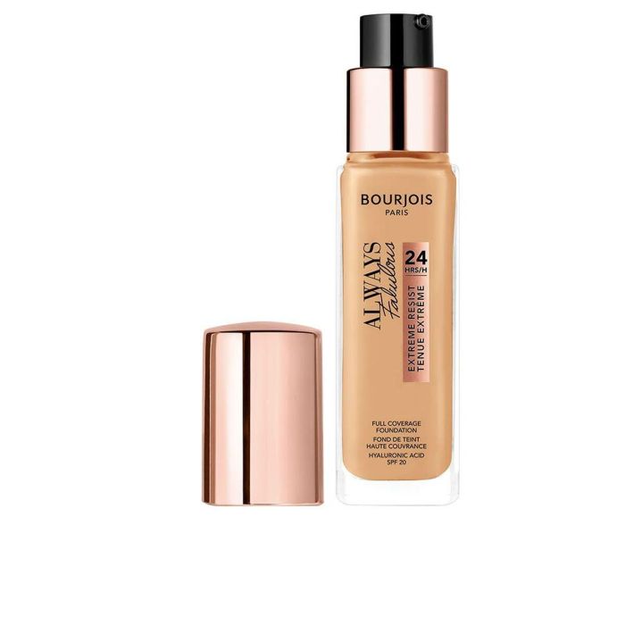 Base de Maquillaje Fluida Always Fabulous 24h Bourjois 30 ml 2 Base de Maquillaje Fluida Always Fabulous 24h Bourjois 30 ml 2