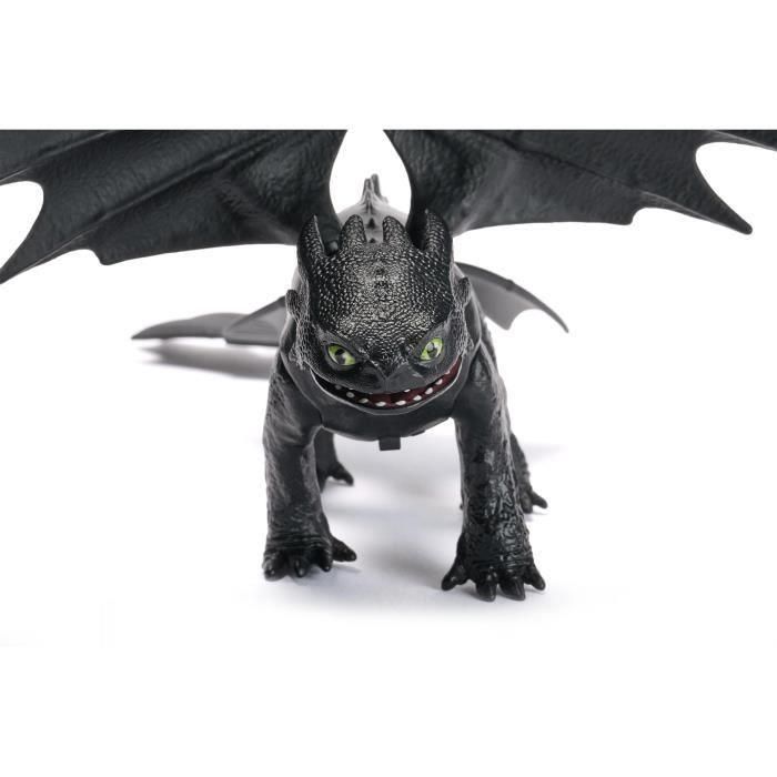 FIGURA DE DRAGÓN CON SONIDO SPIN MASTER 25 CM KROKMOU Dragones Película 2 FIGURA DE DRAGÓN CON SONIDO SPIN MASTER 25 CM KROKMOU Dragones Película 2