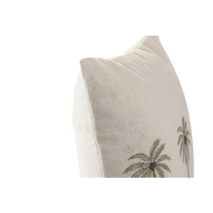 Cojin Boho DKD Home Decor Beige Verde 45 x 45 cm (2 Unidades) 1