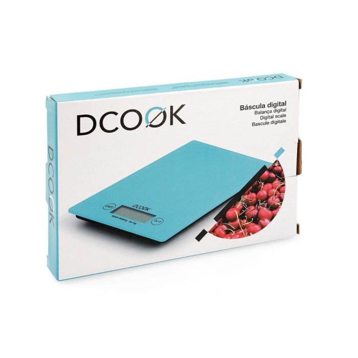 Báscula Cocina Gallery DCook 23x16x2 cm-5 kg (24 Unidades) 4