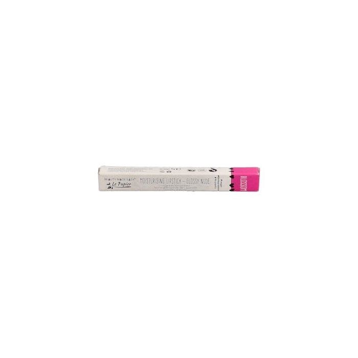 BEAUTY MADE EASY Lápiz Labios Brillo Blossom Hidratante con Jojoba y Almendras, Nude Natural Vegano 6g