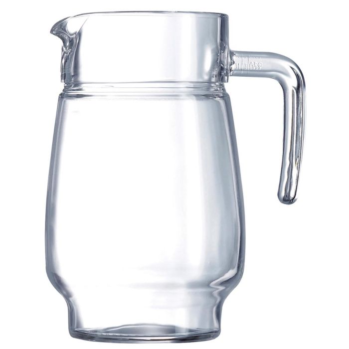 Luminarc Tivoli Jarra de Agua de Vidrio Transparente 1.6 L con Acabado Brillo, Hecho en Francia 0 Luminarc Tivoli Jarra de Agua de Vidrio Transparente 1.6 L con Acabado Brillo, Hecho en Francia 0