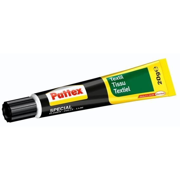 Pegamento para materiales especiales - PATTEX - Textil - Tubo - 20g 1 Pegamento para materiales especiales - PATTEX - Textil - Tubo - 20g 1