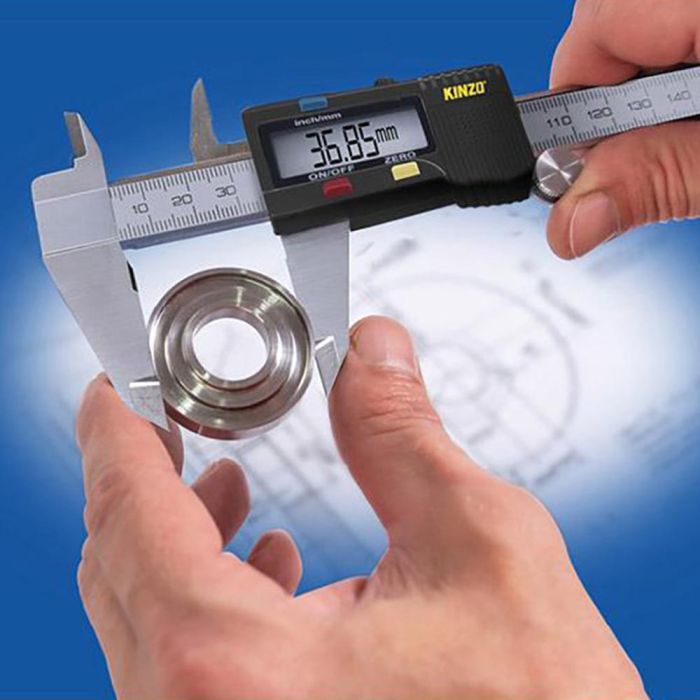 Kinzo Calibre Digital Pie de Rey 23,5 x 45 x 0,4 cm 3 Kinzo Calibre Digital Pie de Rey 23,5 x 45 x 0,4 cm 3