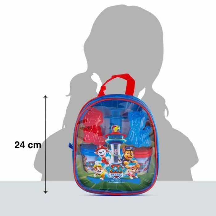 Pat Patrol - Mochila llena de plastilina y accesorios - Ocio Creativo - PPC 031 - Canal Toys 1