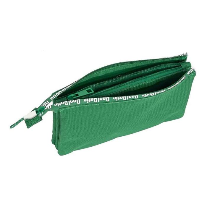 Safta Portatodo Triple Real Betis Balompie 22x12x3cm Verde Poliester Reciclado 4
