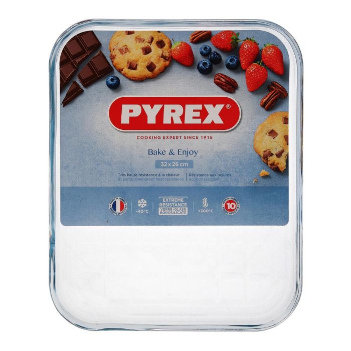 Molde Plano Horno Boro Cook&Enjoy Pyrex 33x27x2 cm 1