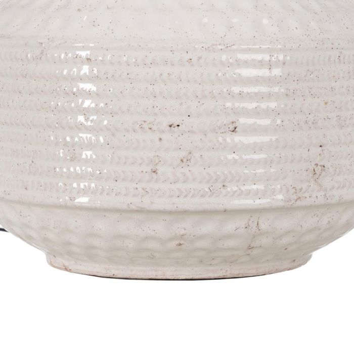 Lámpara Mesa Blanco Terracota 43 X 43 X 57,50 cm