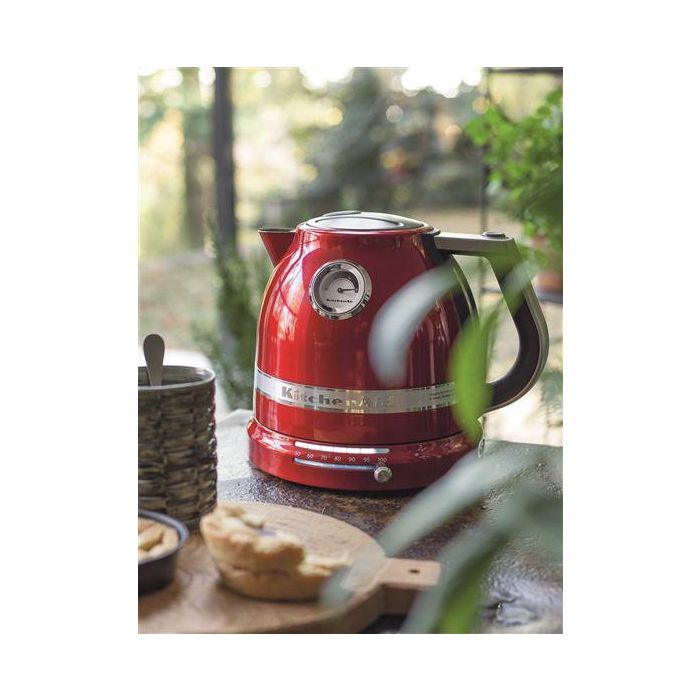 Kitchenaid 5KEK1522 Hervidor de Agua 1.5L Rojo Manzana con Control de Temperatura y Pared Dual 6 Kitchenaid 5KEK1522 Hervidor de Agua 1.5L Rojo Manzana con Control de Temperatura y Pared Dual 6