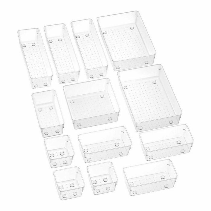 Organizador Confortime Poliestireno 8 x 8 x 6 cm (7,5 x 7,5 x 5,6 cm) 3