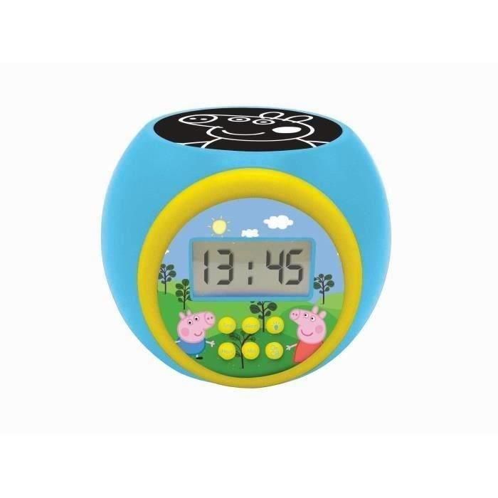 Peppa Pig proyector despertador con temporizador Peppa Pig proyector despertador con temporizador