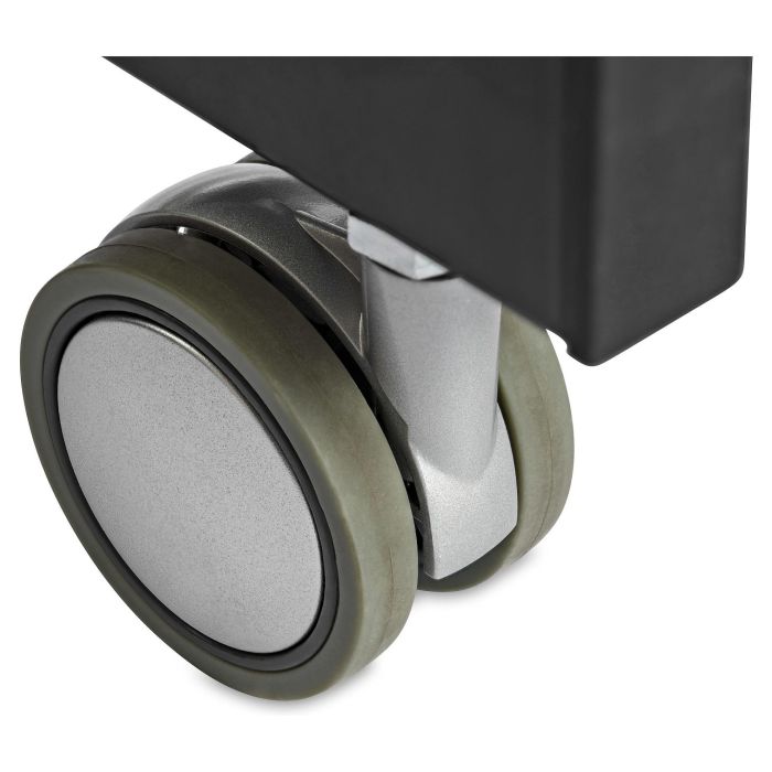 StarTech Escritorio Móvil de Pie Portátil Ajustable Ergonómico con Ruedas Negro 3