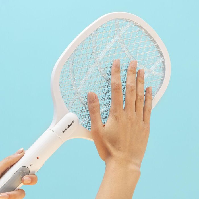 Raqueta Matainsectos Recargable con Luz UV 2 en 1 KL Rak InnovaGoods 5 Raqueta Matainsectos Recargable con Luz UV 2 en 1 KL Rak InnovaGoods 5