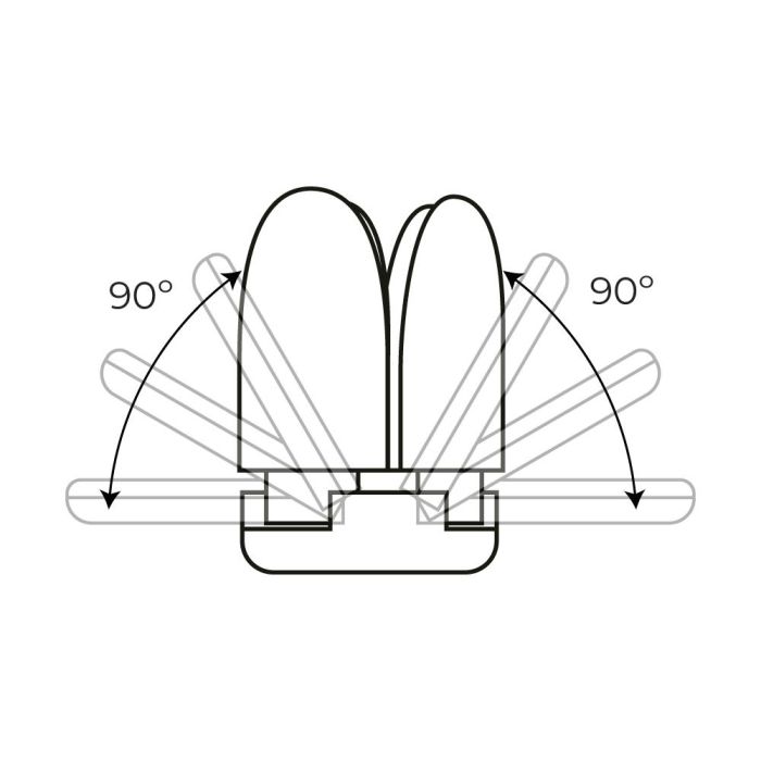 Bombilla led multidireccional, casquillo e27, potencia 30 W, luz fría 5