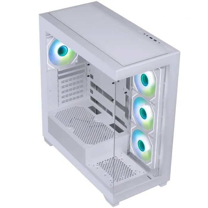 Bitfenix BIT4712883219702 Caja PC CETO Premium Edition Semitorre Formato ATX Blanco Sin Fuente de Alimentación 1