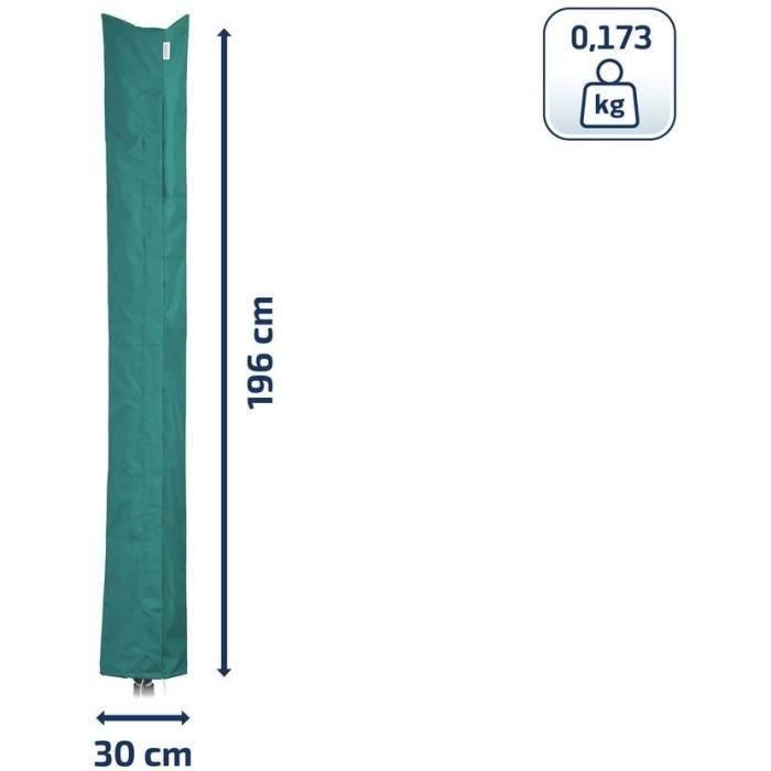 LEIFHEIT Paraguas funda secadora 85666 Leifheit funda protectora con cremallera para secadora 30 x 200 cm impermeable 3