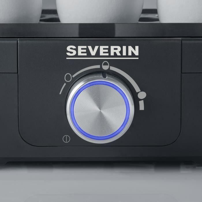 SEVERIN EK3166 Cocedor de huevos de 1 a 6 huevos - 420 W - Negro 4 SEVERIN EK3166 Cocedor de huevos de 1 a 6 huevos - 420 W - Negro 4