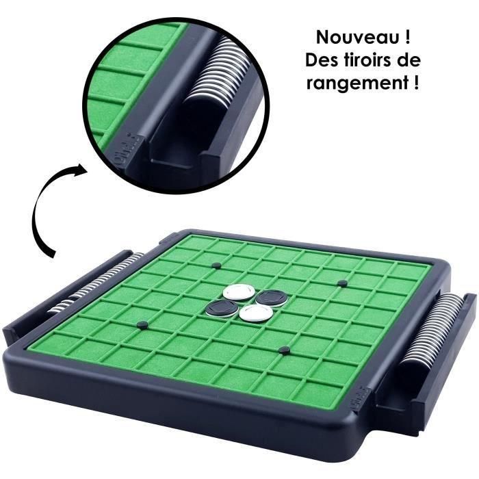 Bandai Juego de Mesa Othello | Estrategia para 2 Jugadores | Edad 7+ Años | Partidas 20 Min | Incluye 64 Fichas Negras/Blancas 1 Bandai Juego de Mesa Othello | Estrategia para 2 Jugadores | Edad 7+ Años | Partidas 20 Min | Incluye 64 Fichas Negras/Blancas 1