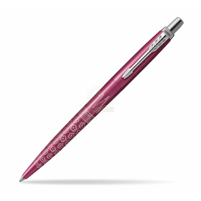 Parker Bolígrafo Jotter SE Global Icons Tokyo Rosa - Diseño Grabado Edificios Rascacielos - Acabado Negro Mate 0 Parker Bolígrafo Jotter SE Global Icons Tokyo Rosa - Diseño Grabado Edificios Rascacielos - Acabado Negro Mate 0