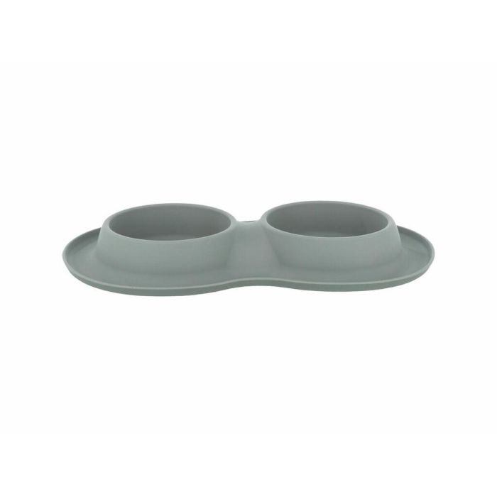 Comedero para Perro Trixie Gris Acero Inoxidable Ø 16 cm Doble 2 × 0,4 L 40 × 5 × 23 cm (2 Unidades) 6 Comedero para Perro Trixie Gris Acero Inoxidable Ø 16 cm Doble 2 × 0,4 L 40 × 5 × 23 cm (2 Unidades) 6
