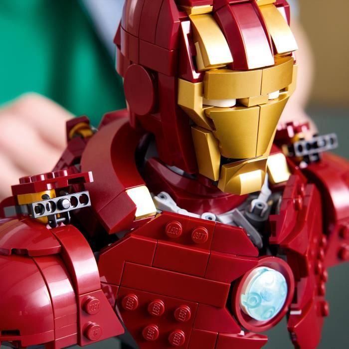 LEGO | Marvel 76327 Busto de Iron Man MK4 - Set de construcción para adultos - Idea de regalo 3 LEGO | Marvel 76327 Busto de Iron Man MK4 - Set de construcción para adultos - Idea de regalo 3