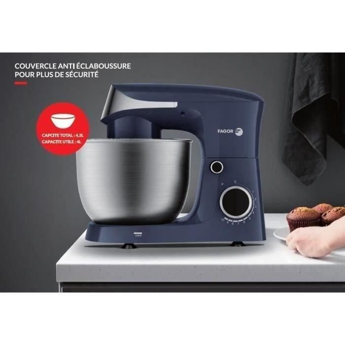 Robot repostero - FAGOR - FG2433 - 1500W - Bol de acero inoxidable: 4,3L 2 Robot repostero - FAGOR - FG2433 - 1500W - Bol de acero inoxidable: 4,3L 2