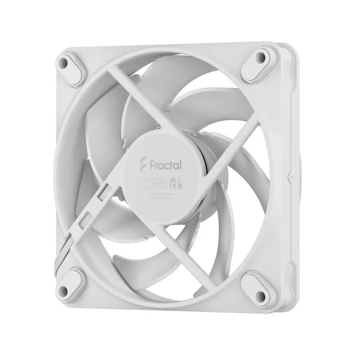 Fractal Design FRA7340172708858 Ventilador para PC Momentum 12 FDB Control PWM Aspas Barridas con Reducción de Ruido Blanco 4