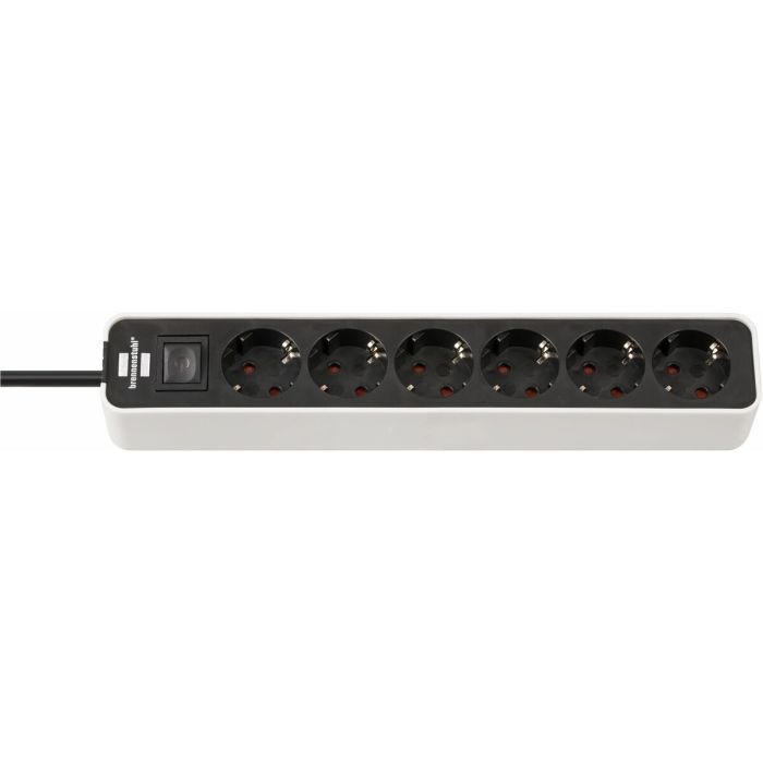 Regleta Enchufes 3 Tomas con Interruptor Brennenstuhl Ecolor 3600 W (1,5 m) 7 Regleta Enchufes 3 Tomas con Interruptor Brennenstuhl Ecolor 3600 W (1,5 m) 7