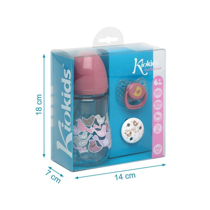 Biberón 250 ml Rosa 2