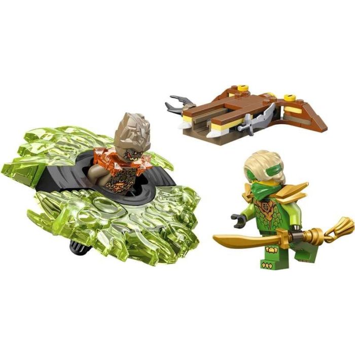 Juego de construccion lloyd vs. spinner del monstruo de tierra lego ninjago 4