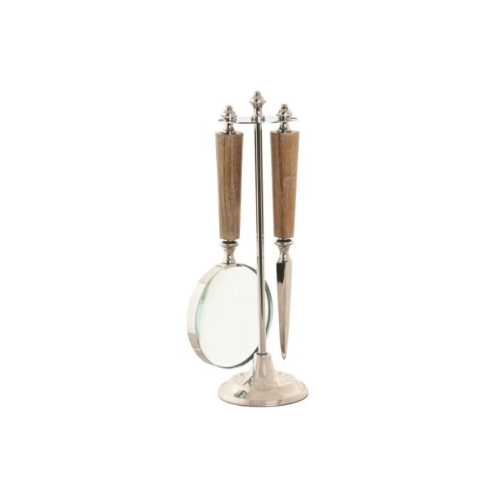 Lupa Home ESPRIT Cristal Acero Acacia 8 x 8 x 30 cm Lupa Home ESPRIT Cristal Acero Acacia 8 x 8 x 30 cm