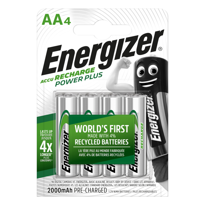 Energizer Power Plus 2000 Mah Hr6 Bl4 ENE300626700 Energizer Power Plus 2000 Mah Hr6 Bl4 ENE300626700
