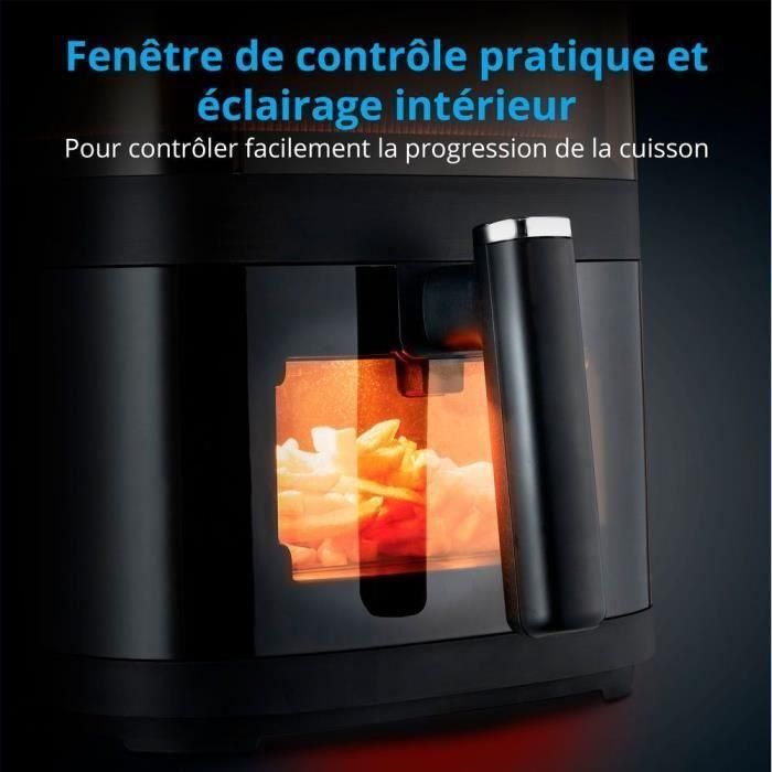 Freidora de aire caliente sin aceite - MD 11780 - Temperatura hasta 230°C - 10 programas - 5 L - 1500 Watt 2 Freidora de aire caliente sin aceite - MD 11780 - Temperatura hasta 230°C - 10 programas - 5 L - 1500 Watt 2