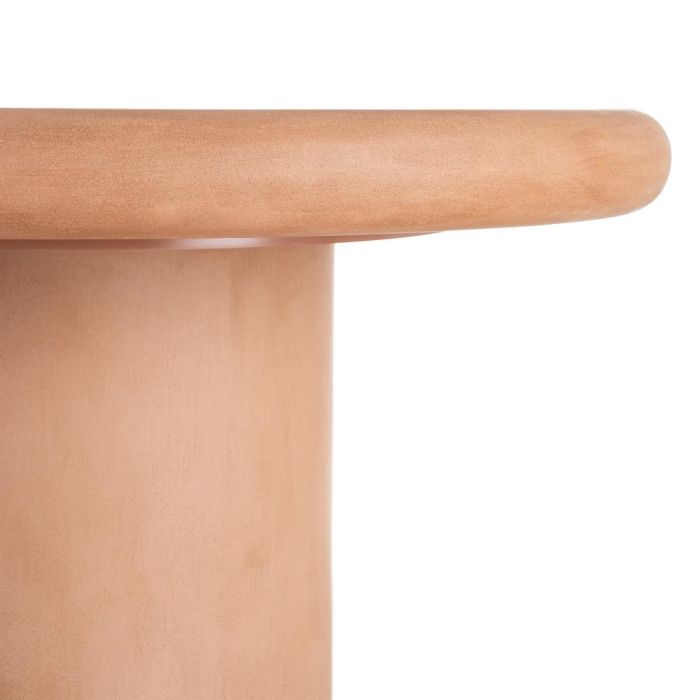 Mesa Comedor Teja Dm-Microcemento Salón 120 X 120 X 76 cm