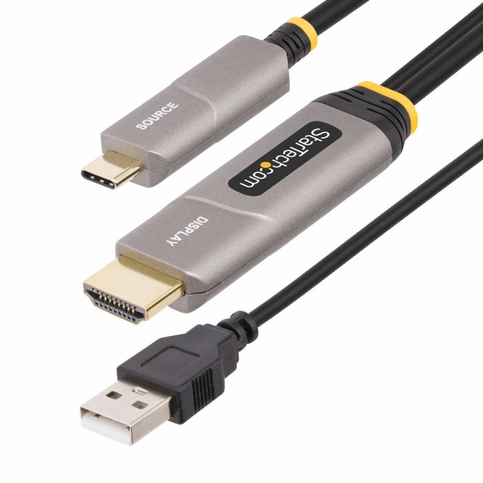 Cable USB Startech 145B-USBC-HDMI4K-AOC Negro 4